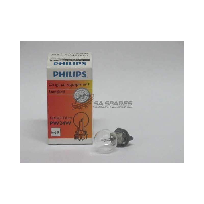 Globe Philips PW24W HTR 12V 24W 12182HTRC1 Each Hi Per Vision HiPerVision image 1