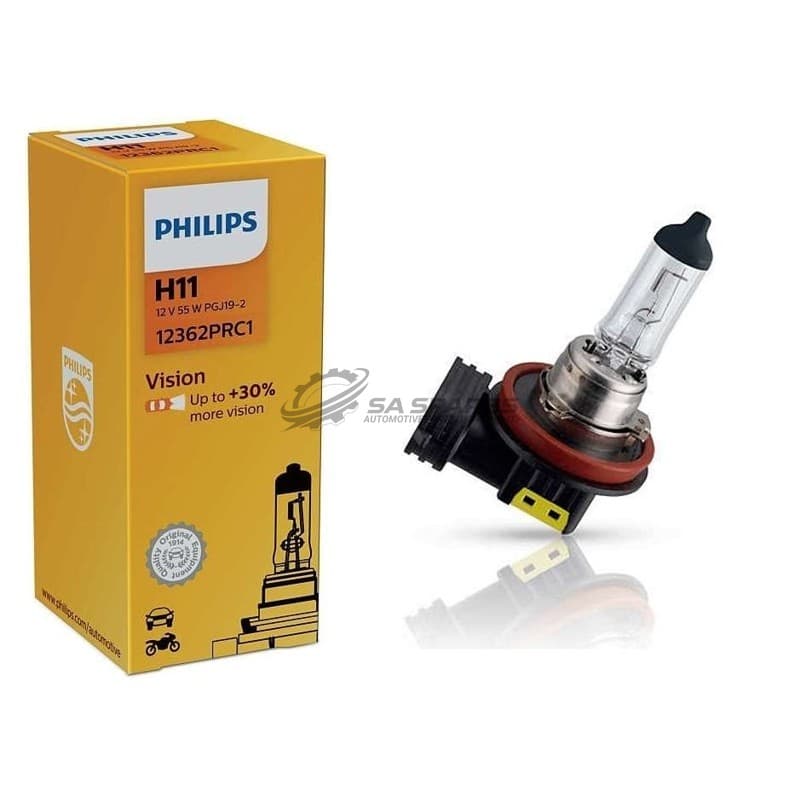 Globe Philips H11 Vision 12V 55W 12362PRC1 Each image 1
