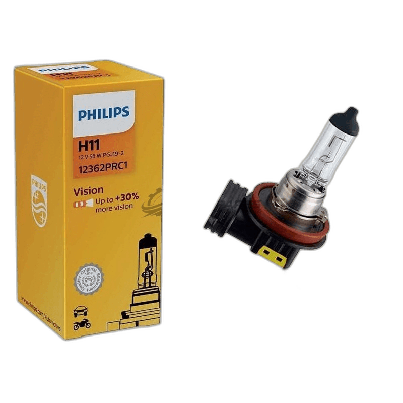 Globe Philips H11 Vision 12V 55W 12362PRC1 Each thumbnail 2
