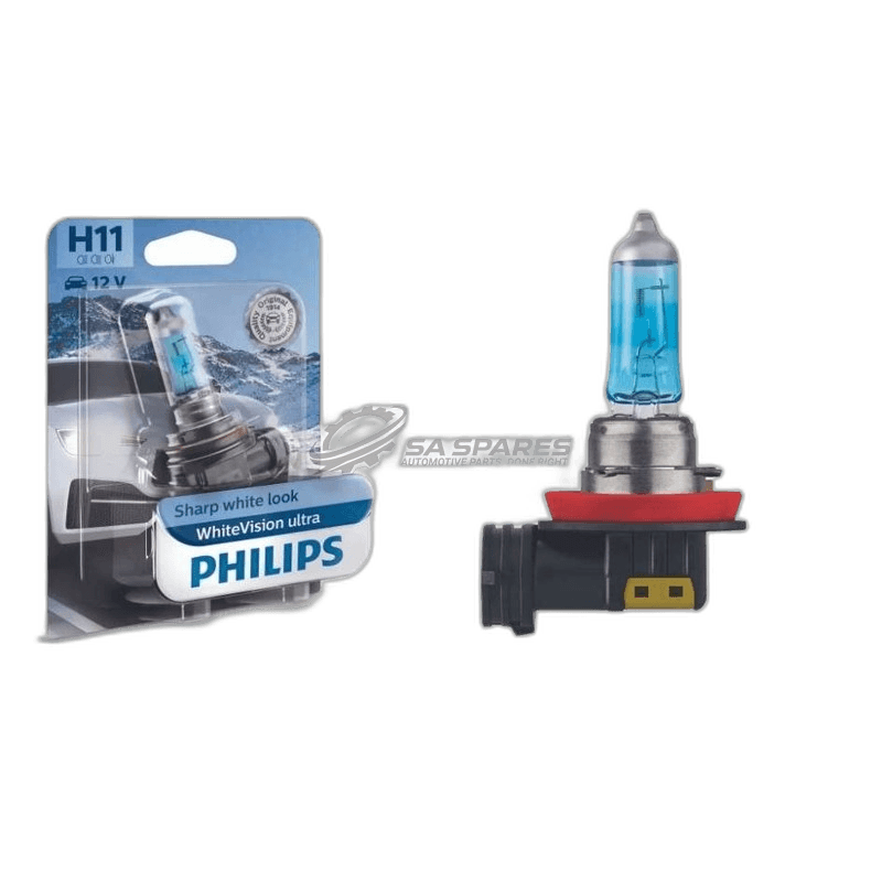 Globe Philips H11 WhiteVisionULTRA 12V 55W 12362WVUB1 Each 00535928 thumbnail 2