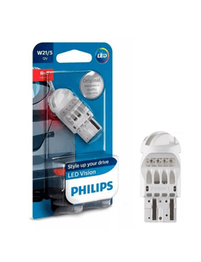 LED Philips W21 | 5W LED RED Vision 12835REDB1 12V 2W Each thumbnail 4