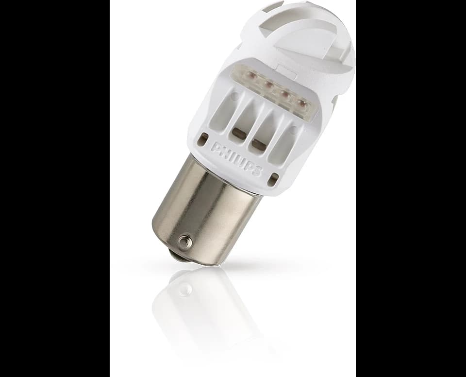LED Philips P21W LED RED Vision 12839REDX2 12V 2W (also can use 12898RX2 12839REDB1) Set of Two thumbnail 9