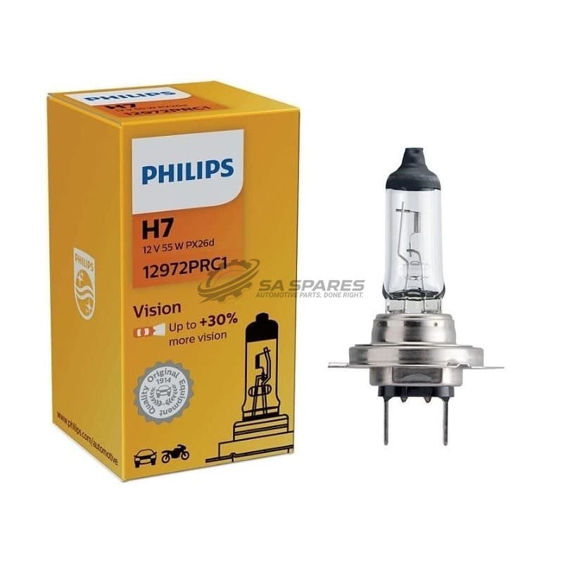 Globe Philips H7 Vision 12V 55W 12972PRC1 Each image 1
