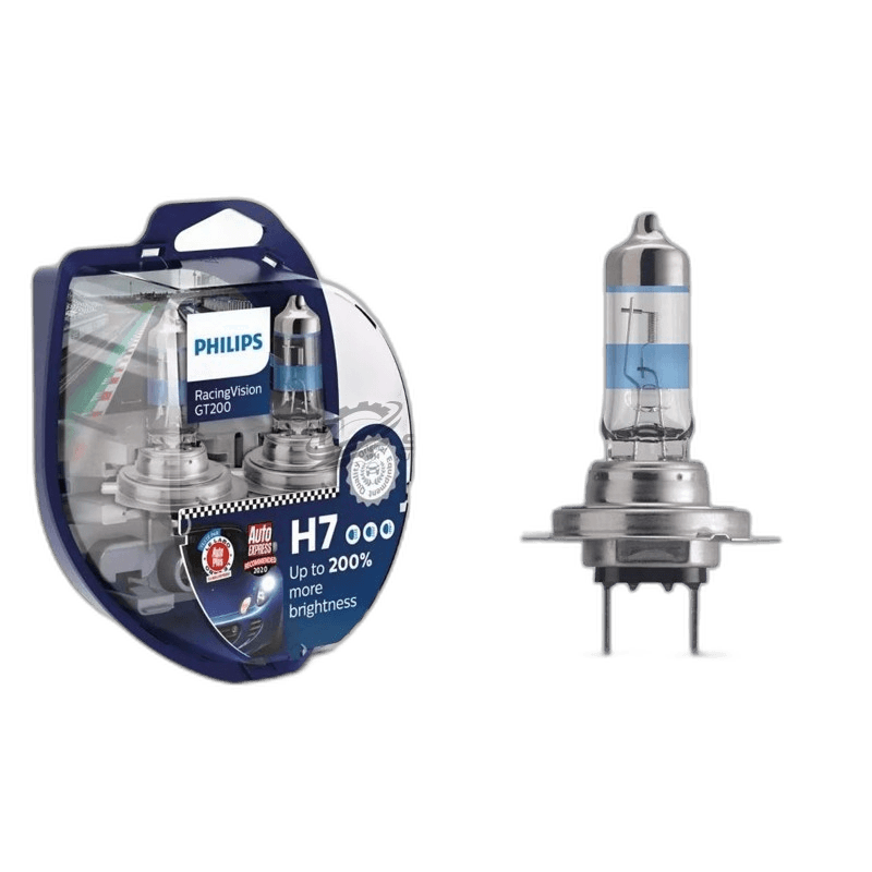Globe Philips H7 RacingVisionGT200 +200% 12V 55W 12972RGTS2 Set of Two Racing 00577928 GT200 thumbnail 2