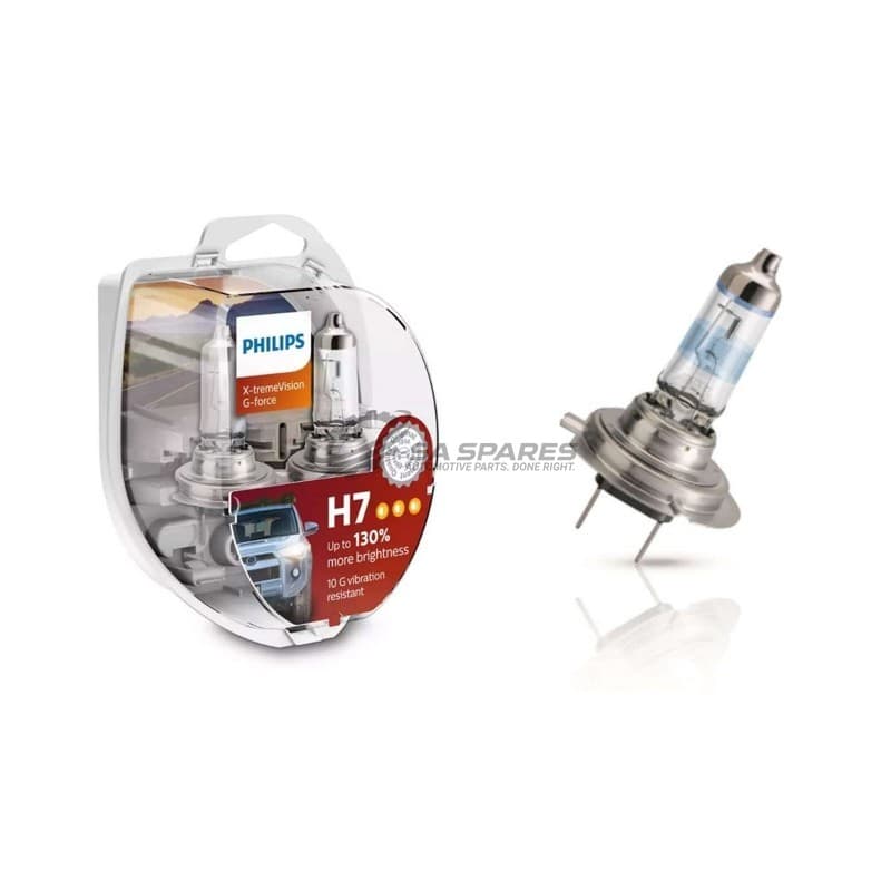 PHILIPS Globe Philips H7 XtremeVision G-FORCE +130% 12V 55W12972XVGS2 Set of Two 35541328
