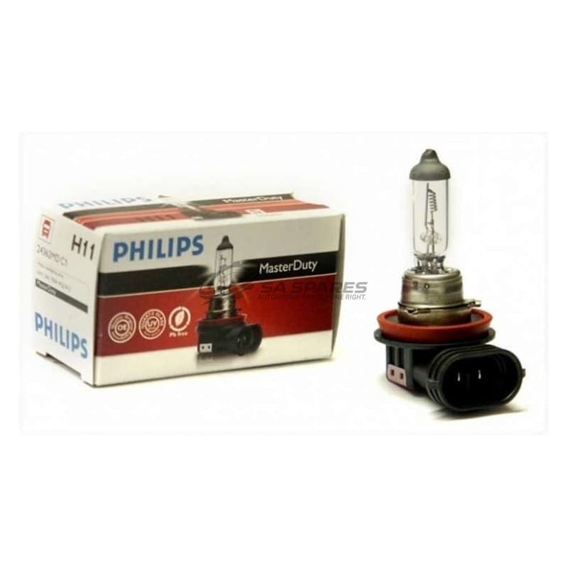 Globe Philips H11 MasterDuty 24V 70W 24362MDC1 Each image 1