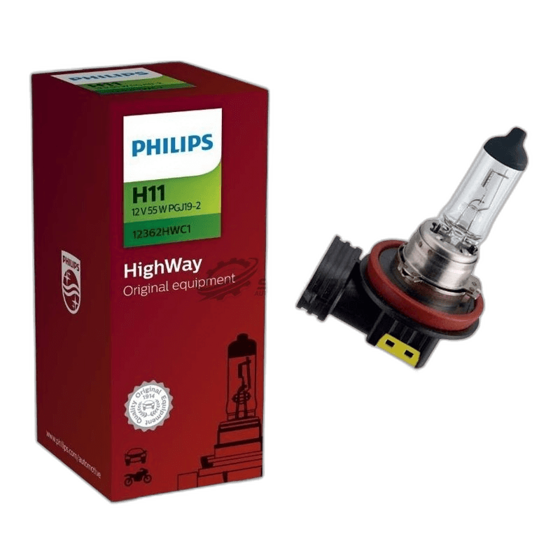 Globe Philips H11 Highway 12V 55W 12362HWC1 Each thumbnail 2