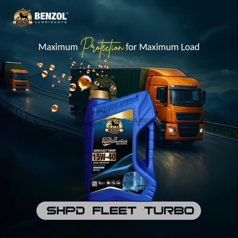 Benzol SHPD Fleet Turbo 15W40 CI-4 | SL E7 1Lt thumbnail 3