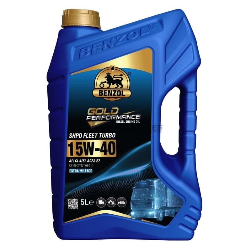Benzol SHPD Fleet Turbo 15W40 CI-4 | SL E7 5Lt image 1