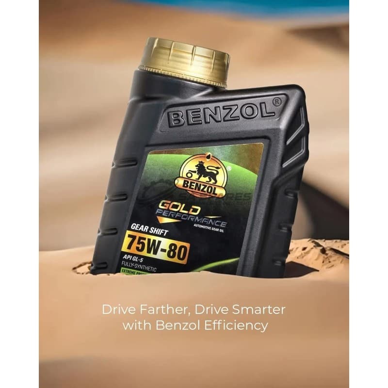 Benzol Gear Shift 75W80 GL-5 LS 1Lt thumbnail 3