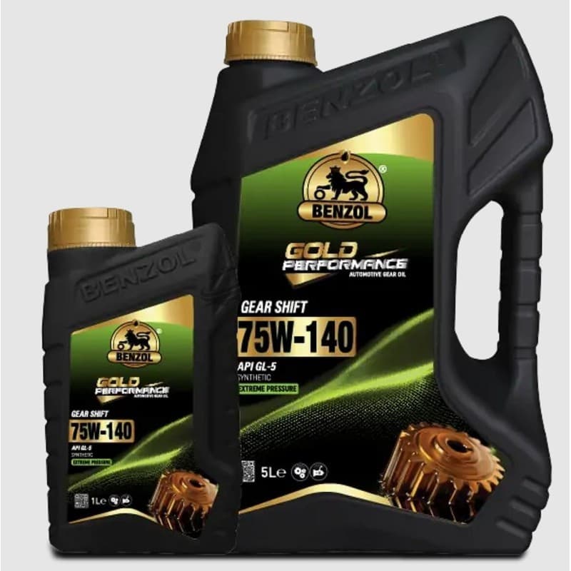 Benzol Gear Oil 75W140 GL-5 - Full Synthetic 1Lt |TRANSMISSION OIL | FLUID image 1