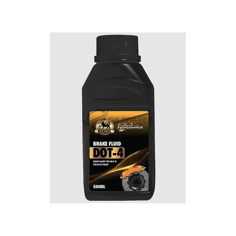 Benzol Brake Fluid DOT 4 500ml image 1