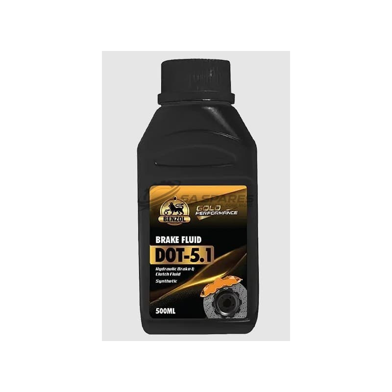 Benzol Brake Fluid DOT 5.1 500ml image 1
