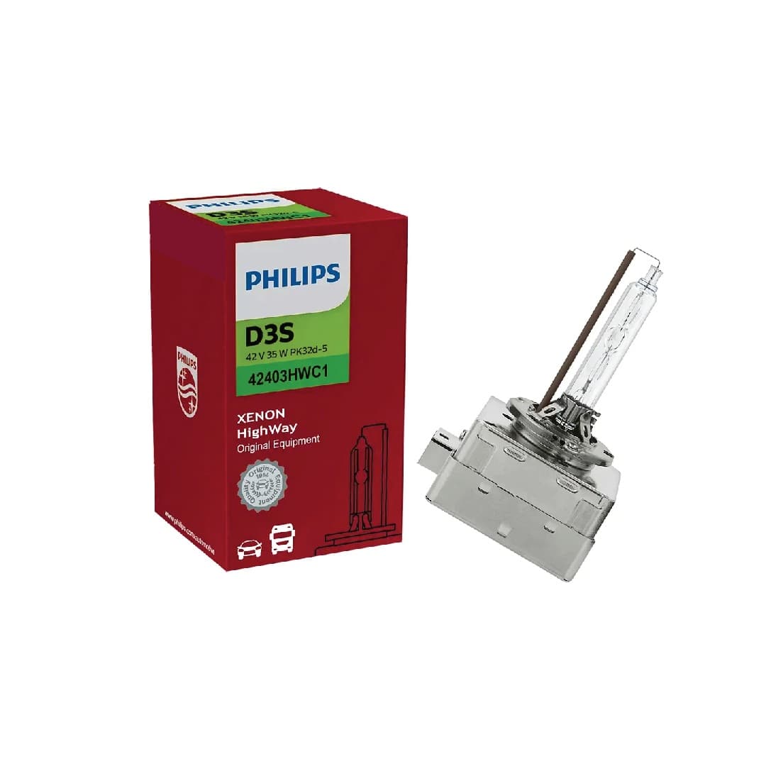 PHILIPS XENON D3S (Xenon Highway / XenStart) 85V Each(42403HWC1) Headlight Various Xenon for Various (42 V, 35 W) image 1
