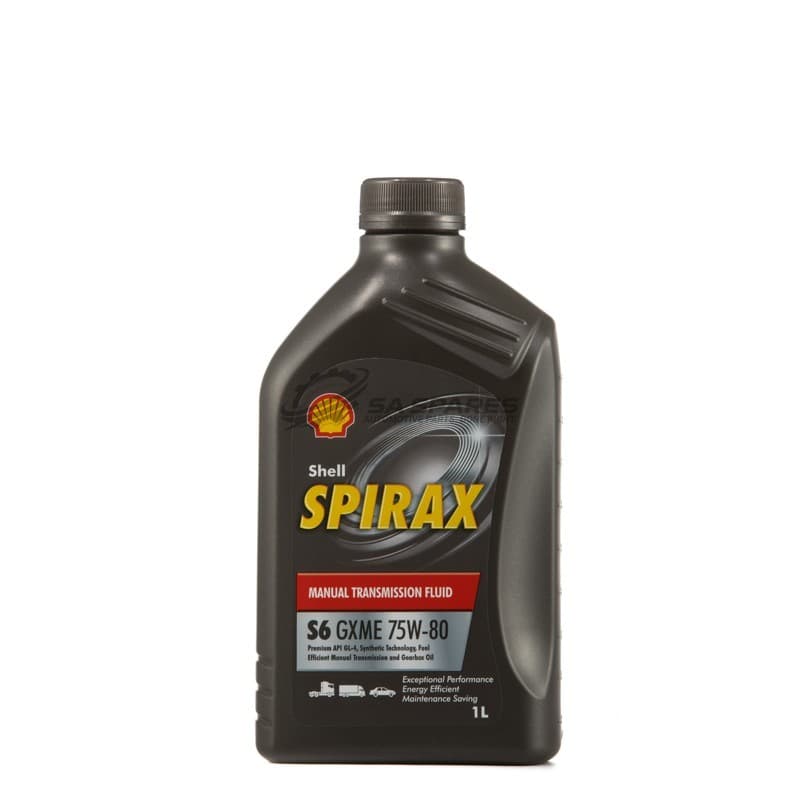 SHELL Shell SPIRAX S6 GXME | GSX 75W80 GL-4 1Lt Manual Transmission Fluid |Gearbox oil