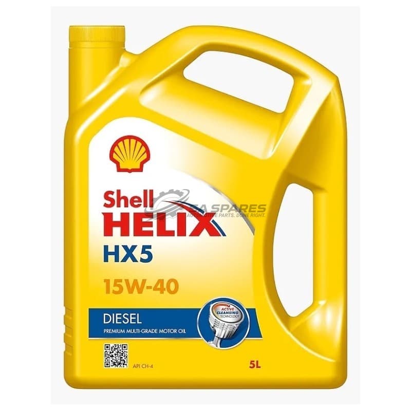 SHELL Shell HELIX HX5D 15W40 5lt Multi-Grade Oil DIESEL ENGINES ONLY CI4 CH4