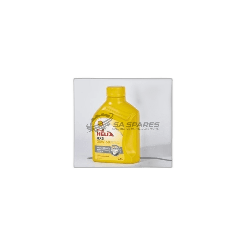 Shell HELIX HX5 HIGH MILEAGE 25W60 500ml Multi-Grade Oil PETROL + DIESEL ENGINES SL | CF thumbnail 2