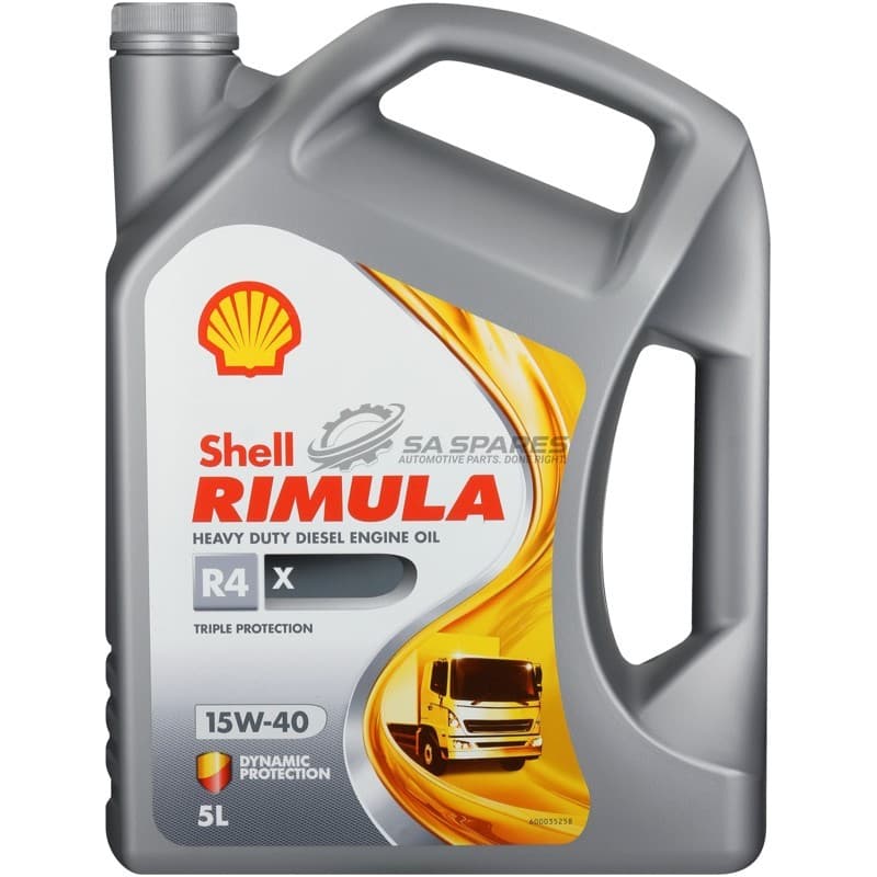 Shell RIMULA R4X 15W40 5Lt Heavy Duty DIESEL ENGINES ONLY CI 4E7DH1 image 1