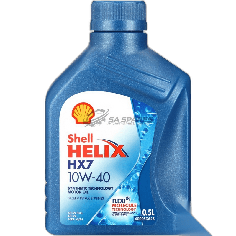 Shell HELIX HX7 10W40 500ml Synthetic Technology oil PETROL + DIESEL ENGINES SN+ A3 | B4 (Replacing 550040721) thumbnail 2