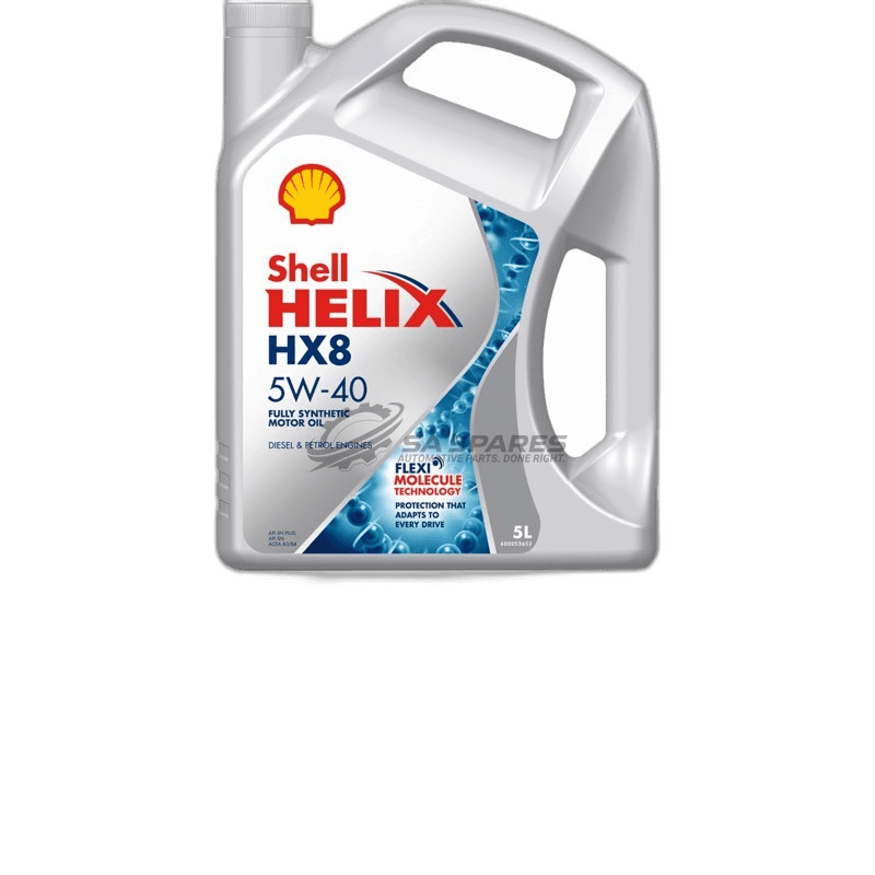 Shell HELIX HX8 5W40 5Lt Fully Synthetic oil PETROL + DIESEL ENGINES SN+ A3 | B4 (Replacing 550045698) thumbnail 2