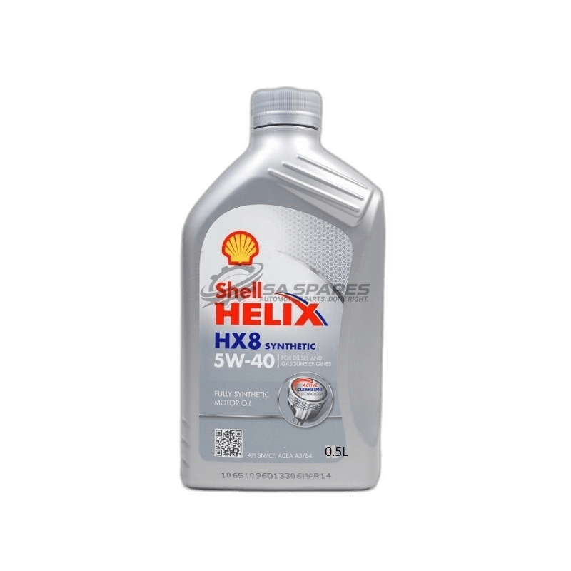 Shell HELIX HX8 5W40 500ml Fully Synthetic oil PETROL + DIESEL ENGINES SN+ A3 | B4 thumbnail 2
