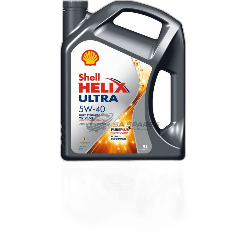 Shell HELIX ULTRA 5W40 5Lt Fully Synthetic oil PETROL + DIESEL ENGINES SN+ A3 | B4 (OE SPEC) (Repalcing 55040016) thumbnail 2