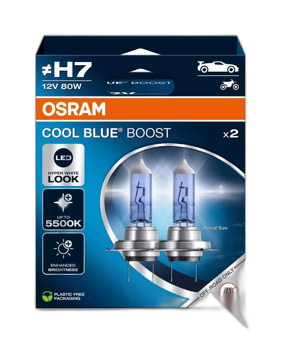 OSRAM Cool Blue BOOST (XENON LOOK) H7 thumbnail 4