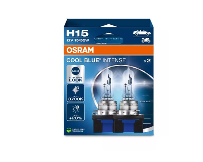 OSRAM Cool Blue Intense (XENON LOOK) H15 thumbnail 3