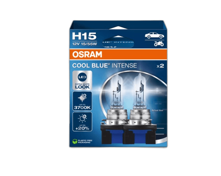 OSRAM Cool Blue Intense (XENON LOOK) H15 thumbnail 4