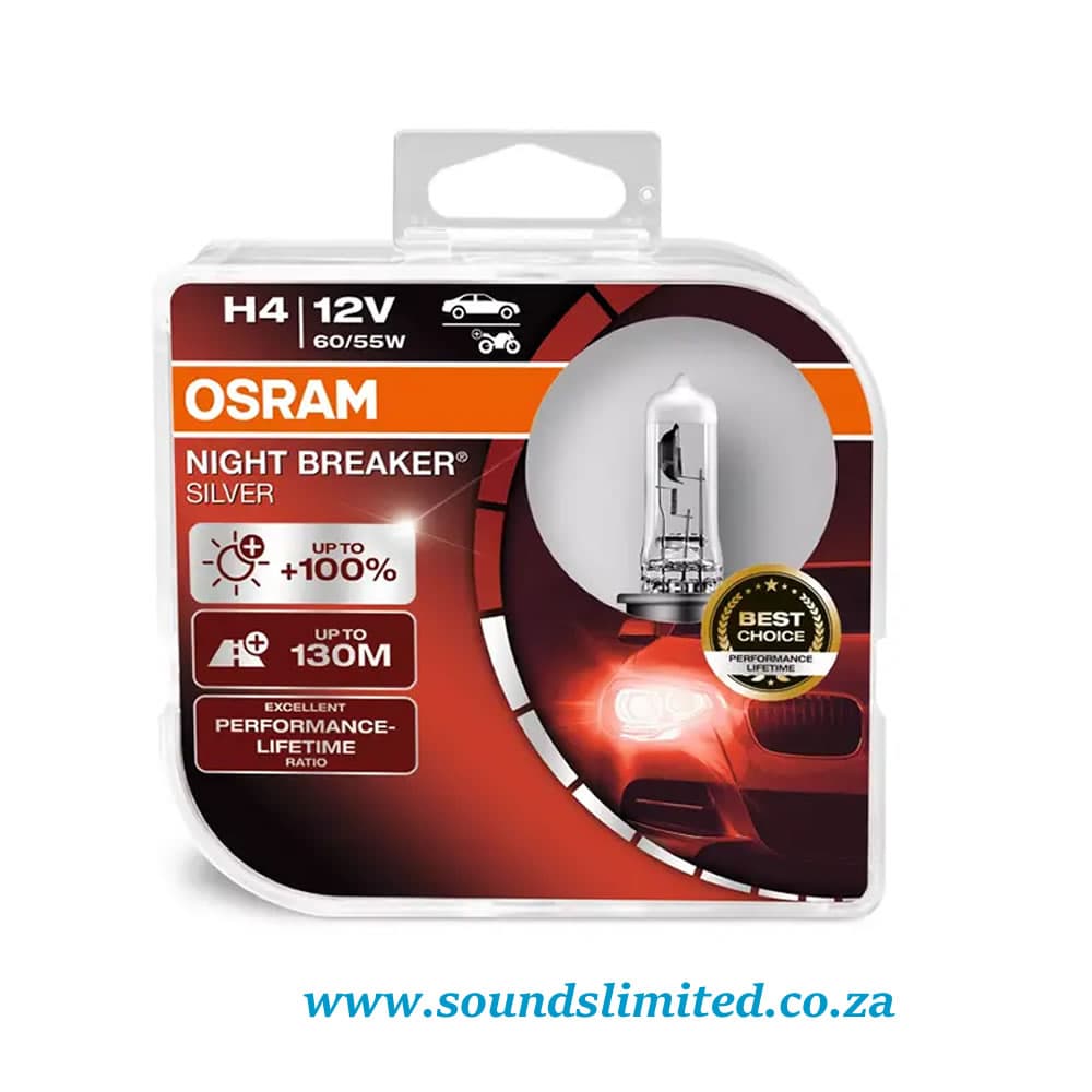 OSRAM Night Breaker Silver H4 image 1