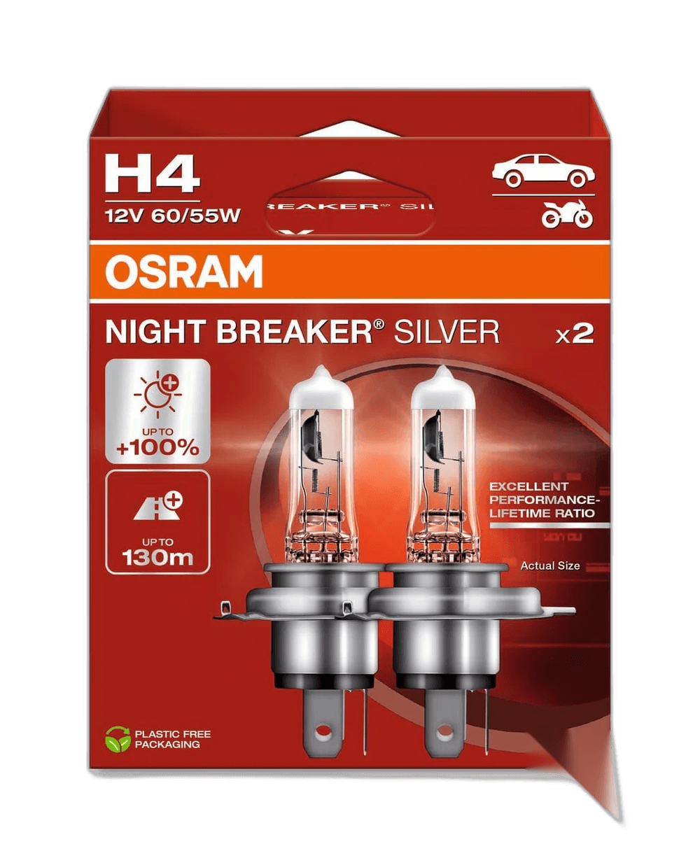OSRAM Night Breaker Silver H4 thumbnail 3