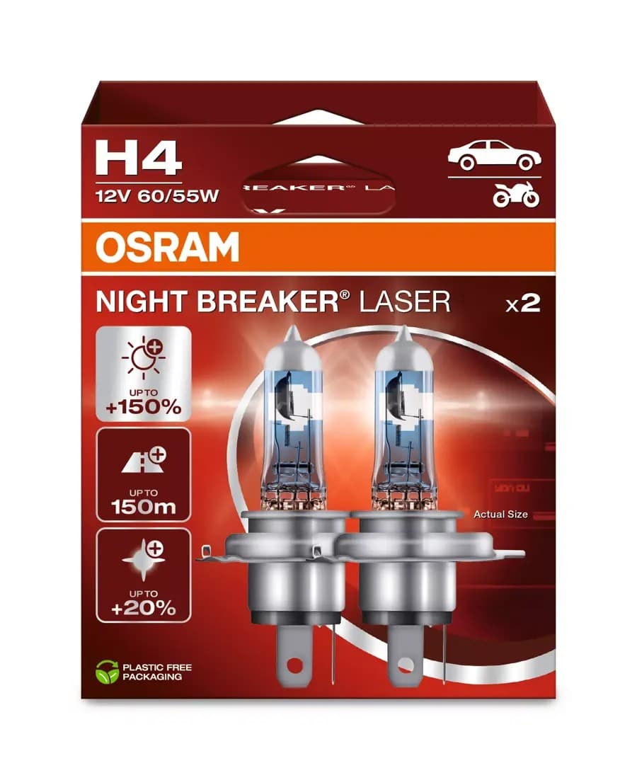 OSRAM OSRAM Night Breaker LAZER H4