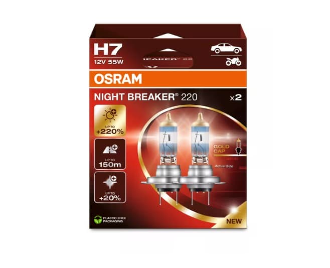 OSRAM OSRAM Night Breaker 220% H7