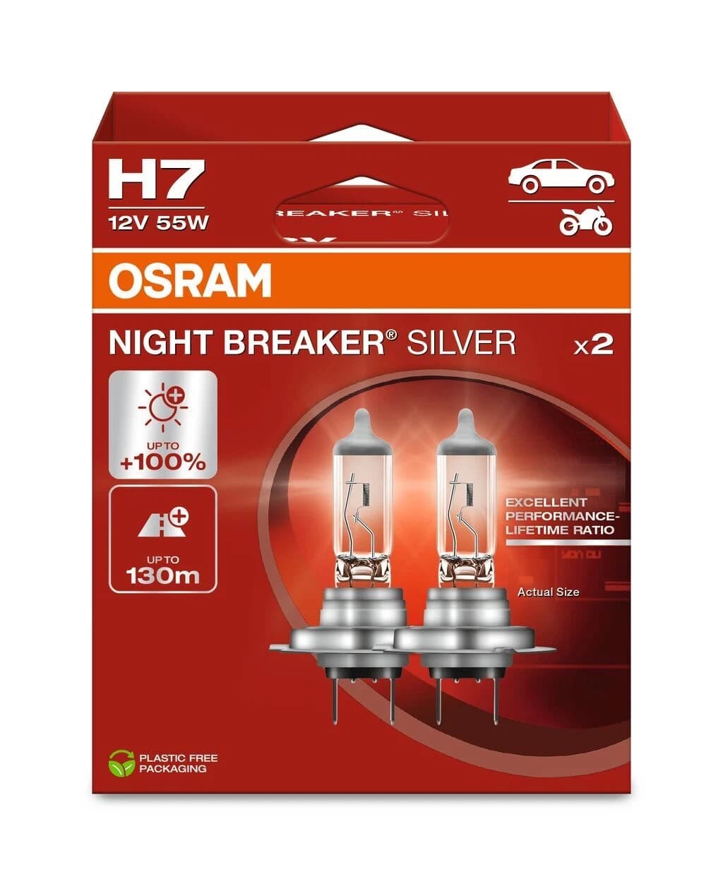 OSRAM Night Breaker Silver H7 thumbnail 3