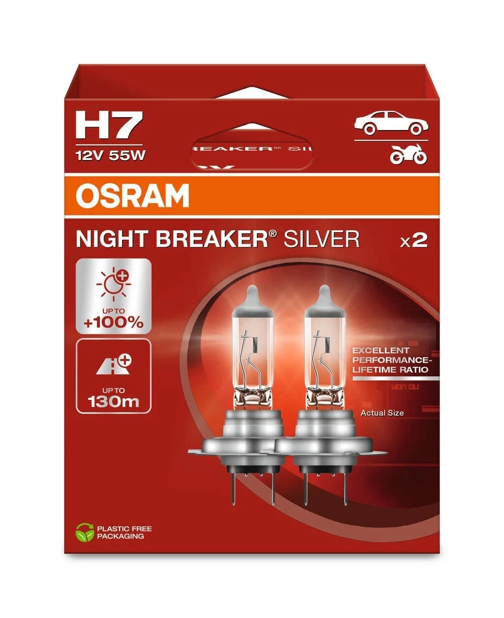OSRAM Night Breaker Silver H7 thumbnail 4