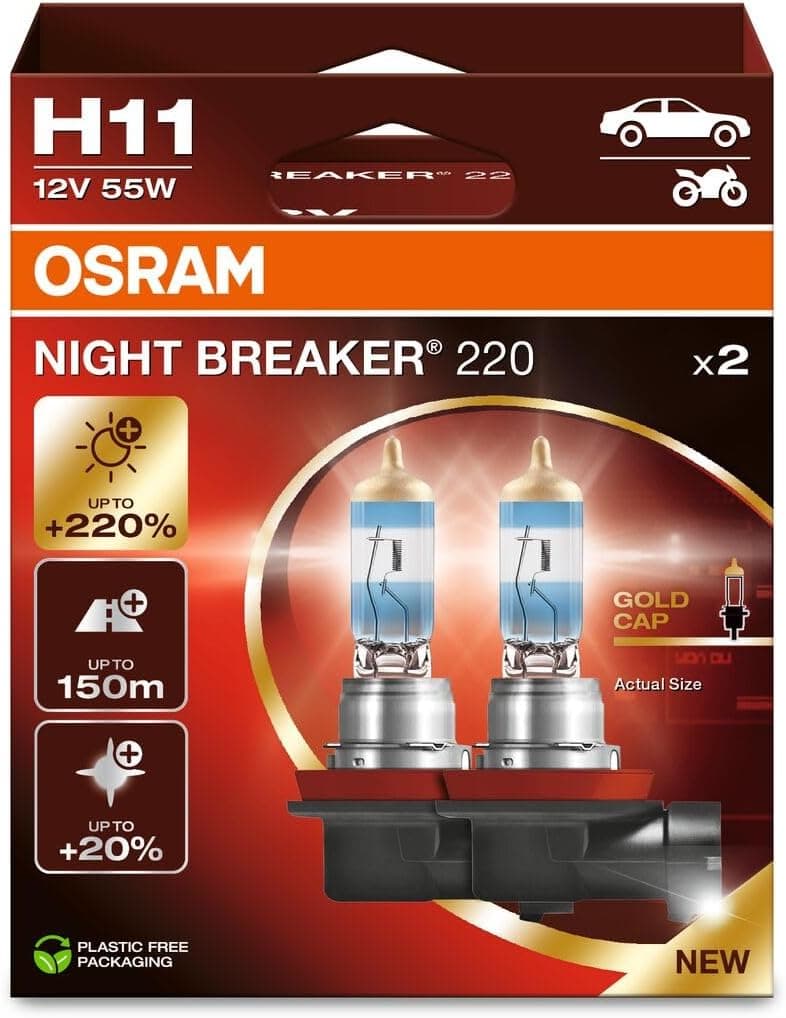 OSRAM OSRAM Night Breaker 220% H11