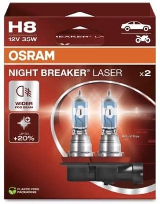 OSRAM Night Breaker LAZER H8 image 1