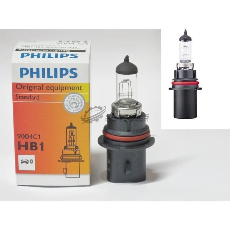 PHILIPS Globe Philips HB1 Vision 9004 12V 65 | 45W 9004C1 Each