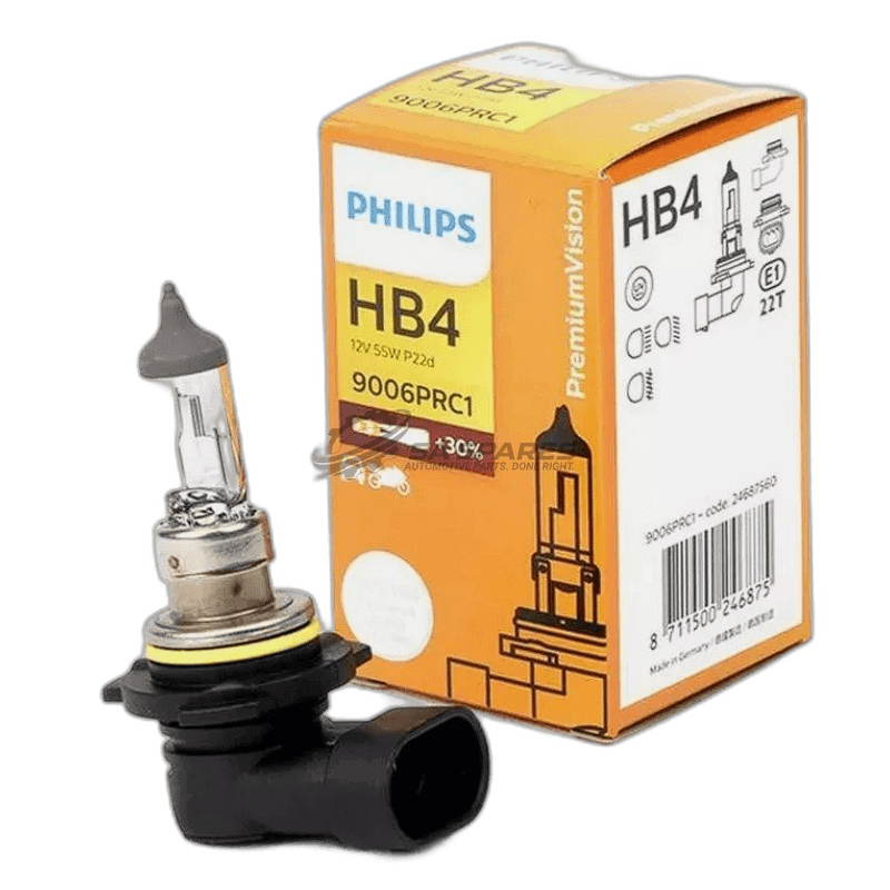 Globe Philips HB4 Vision 12V 55W Halogen 9006PRC1 Each thumbnail 2