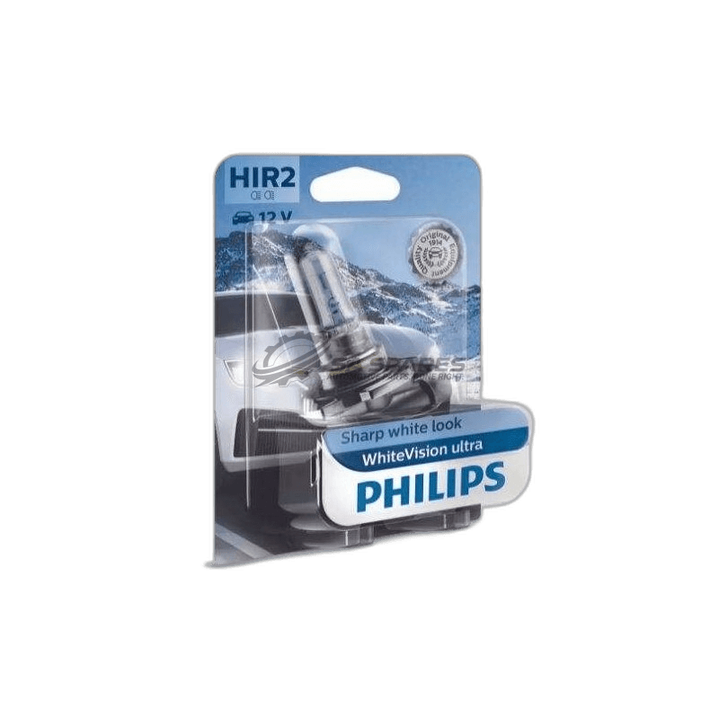 Globe Philips HIR2 WhiteVisionUltra 12V 55W 3700K 1350Lm 9012WVUB1 HIR2 Each 9012 00541028 thumbnail 2