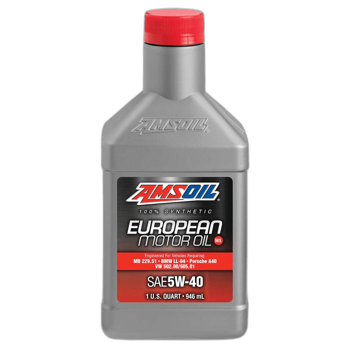 AMSOIL European Motor (Petrol & Diesel) 5W40 946ml thumbnail 2