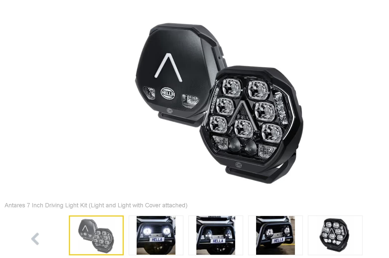 HELLA ANTARES 7" LED Aux Lamp Set thumbnail 3