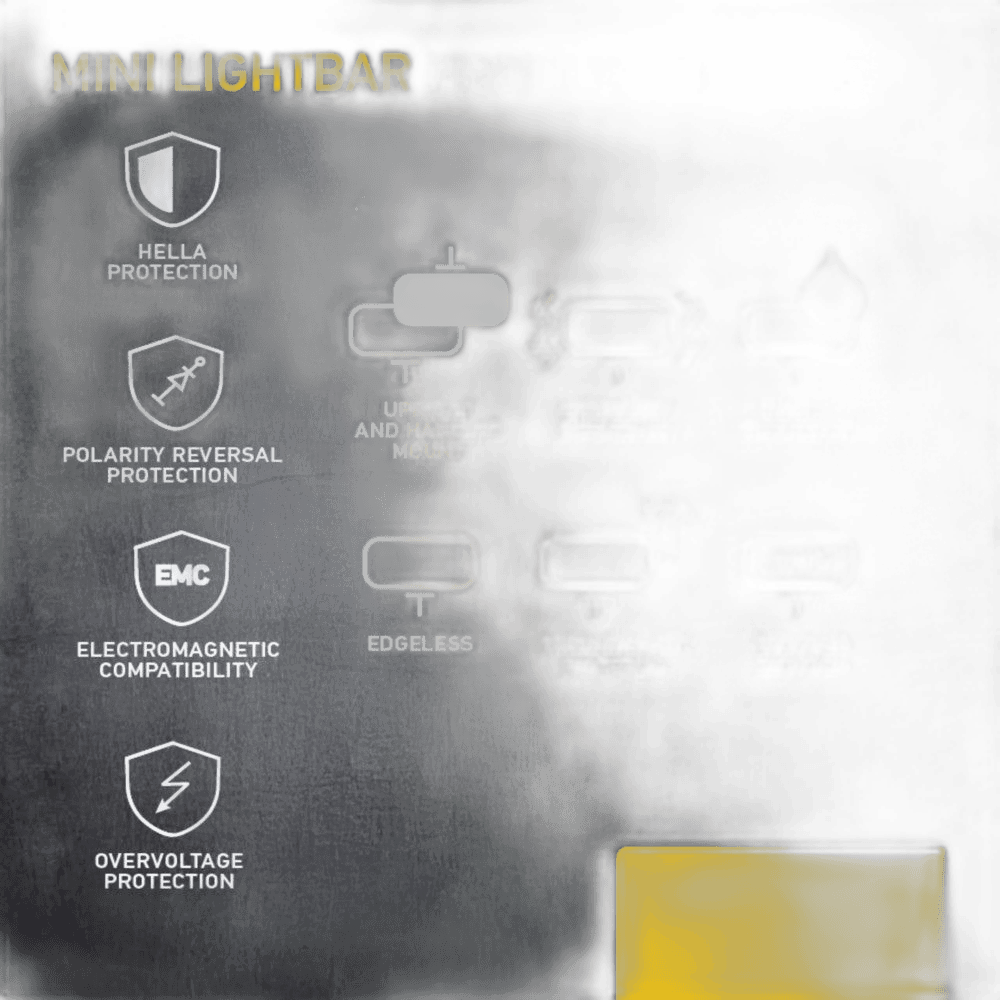 HELLA Black Magic LED Mini Lightbar 6.2" Flood thumbnail 14