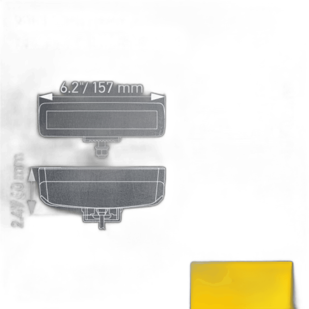 HELLA Black Magic LED Mini Lightbar 6.2" Flood thumbnail 10