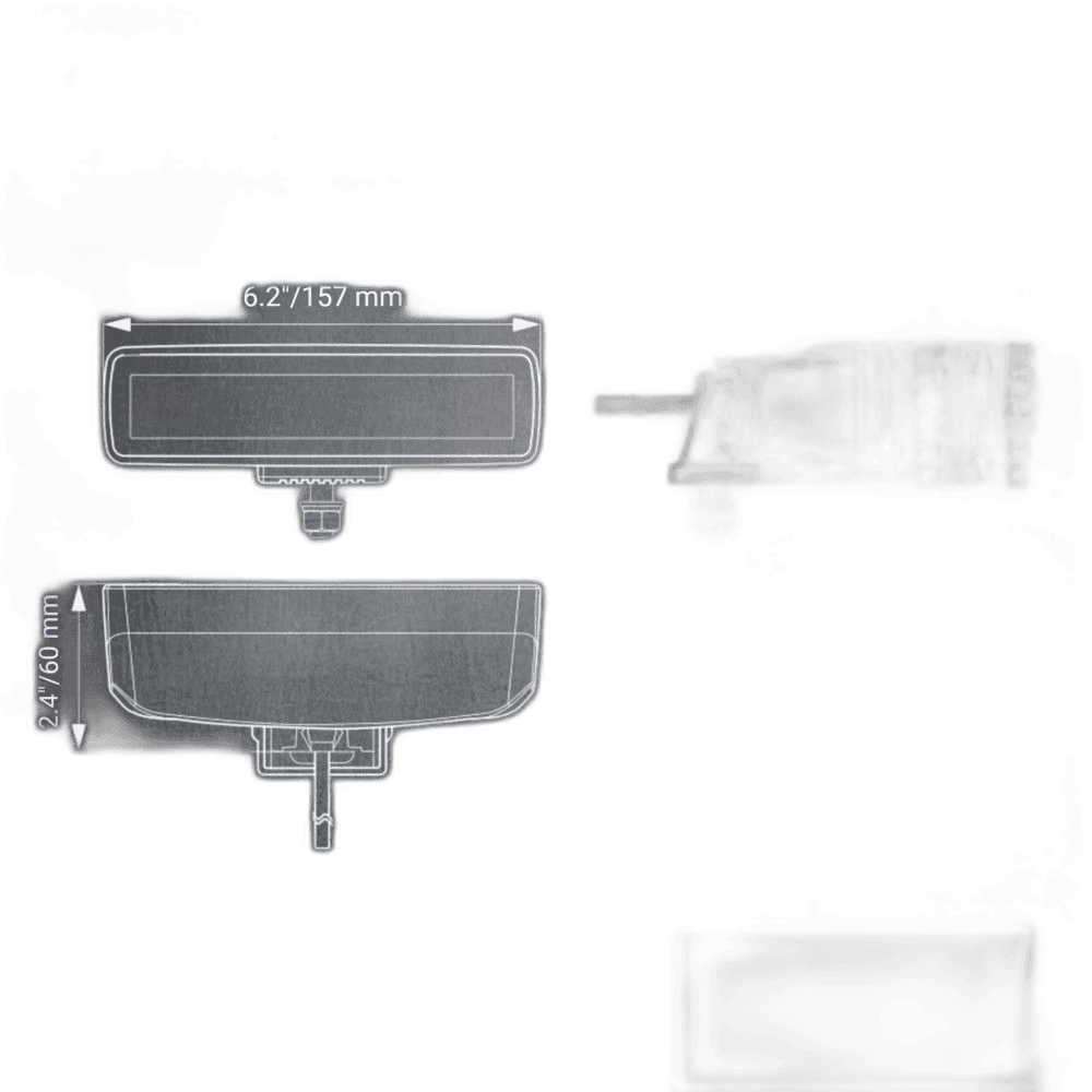 HELLA Black Magic LED Mini Lightbar 6.2" Spot Single thumbnail 6