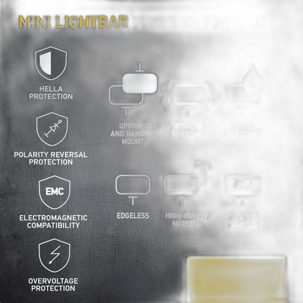 HELLA Black Magic LED Mini Lightbar 6.2" Spot Single thumbnail 10