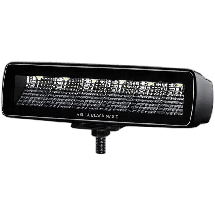 HELLA Black Magic LED Mini Lightbar 6.2" Flood Flush Mount thumbnail 2