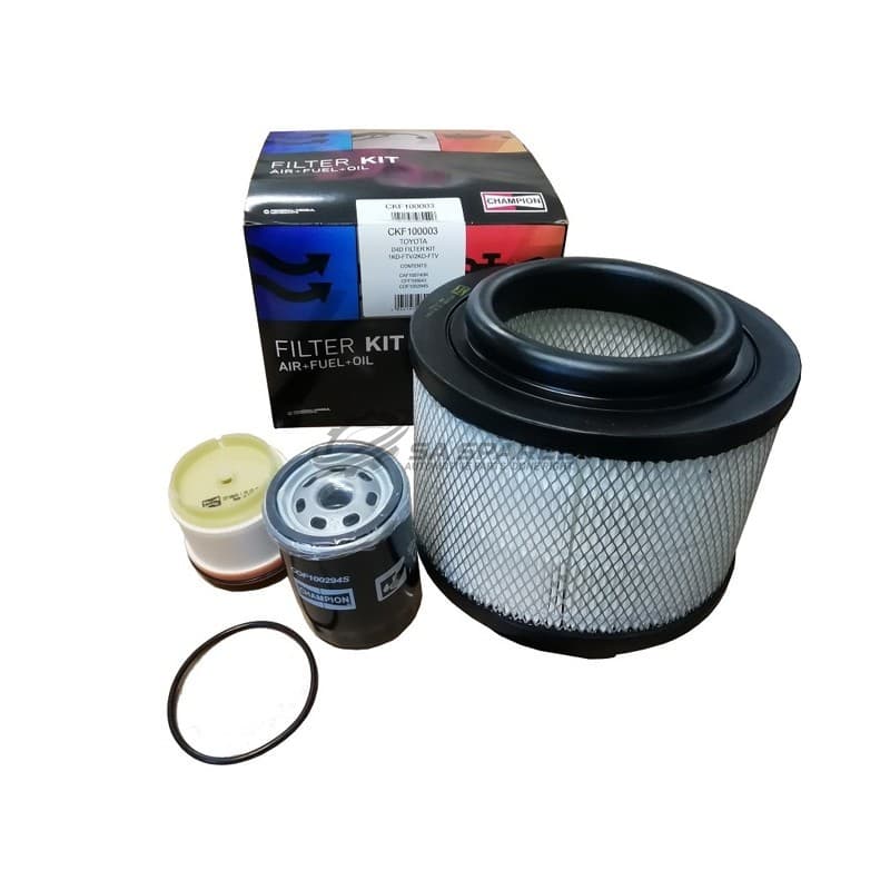 CHAMPION Champion Filter Kit Toyota Hilux Fortuner 2.5 D4D 11-16 Toyota Hilux Fortuner 3.0 D4D 05-16