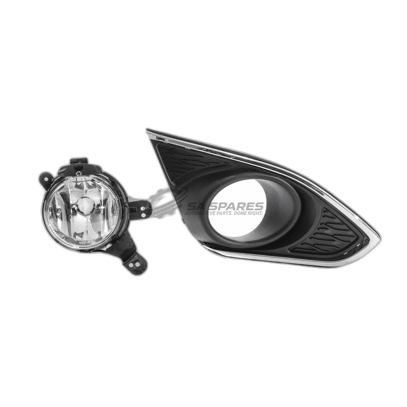 Chevrolet Spark 13- Fog Lamp Unit RH W/Cover & Chrome Moulding (LS) thumbnail 2