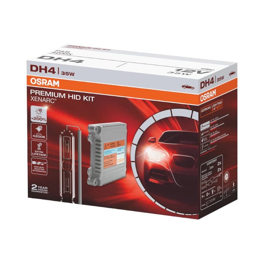OSRAM OSRAM PREMIUM HID KIT DH4 (H4 Xenon Conversion Kit)